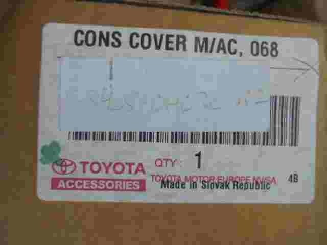 Consola central Toyota Aygo 554050H030 55405-0H030 55405 0H030