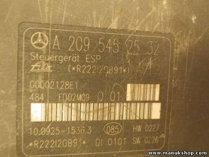 ABS Centralita Mercedes-Benz W203 A2095452532 Q01 ATE 10092515363 10.0925-1536.3