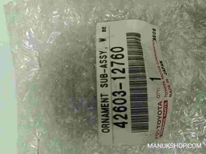 Cubierta Llantas  Toyota Corolla 120 140/150 Auris E15 4260312760 42603-12760