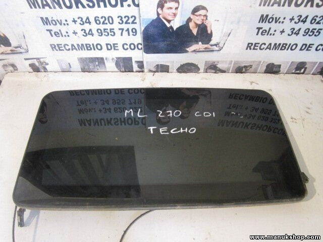 Techo solar cristal panorámico Mercedes-Benz ML270 W163 CDI A1637801021