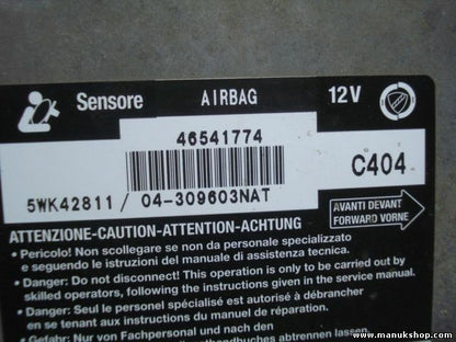 Airbag Centralita Fiat Brava Bravo Marea 1.9 1999 46541774 5WK42811 04-309603NAT