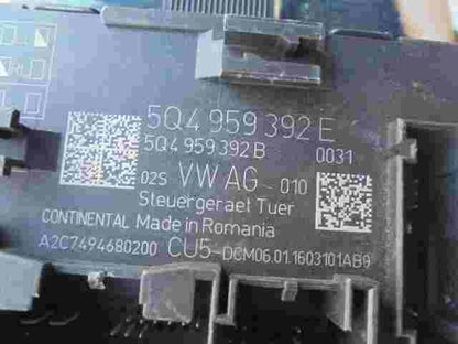 Unità di controllo porta Seat Scoda 5Q4959392E 5Q4959392B A2C7494680200