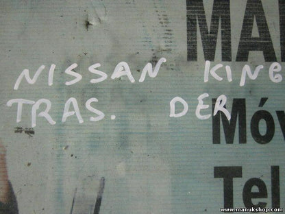 Cristal de la puerta trasero derecho Nissan King Cab 43R00033 M213AS2DOT20 E6 