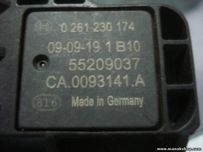 Sensore di pressione Boost Fiat Punto Panda Idea Stilo Linea 55209037 0261230174