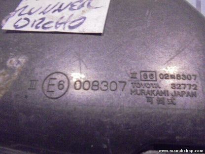 Espejo retrovisor exterior derecho electrico Toyota 4Runner E6008307 R2920 2916