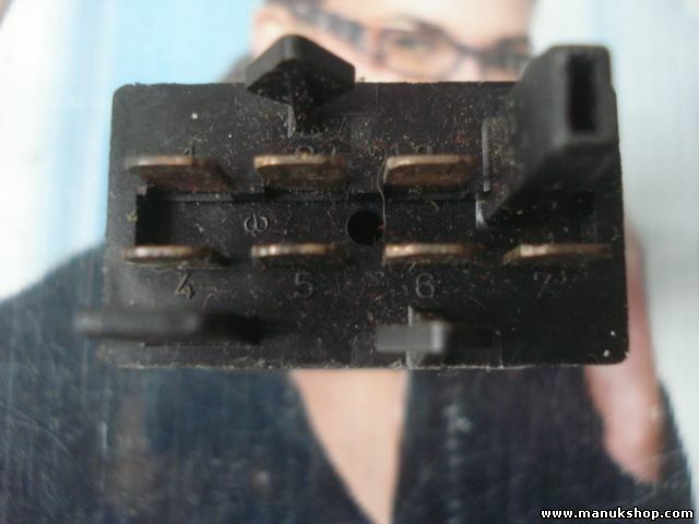 Interruptor de emergencia Audi A8 4D0 941 509 A 4D0941509A 4DO941509A