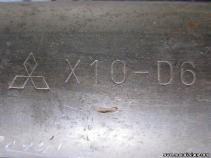 Escape Mitsubishi L 200 K7_T, K6_T 2.5 TD 4WD X10-D6 X10D6 2477 ccm, 74 KW