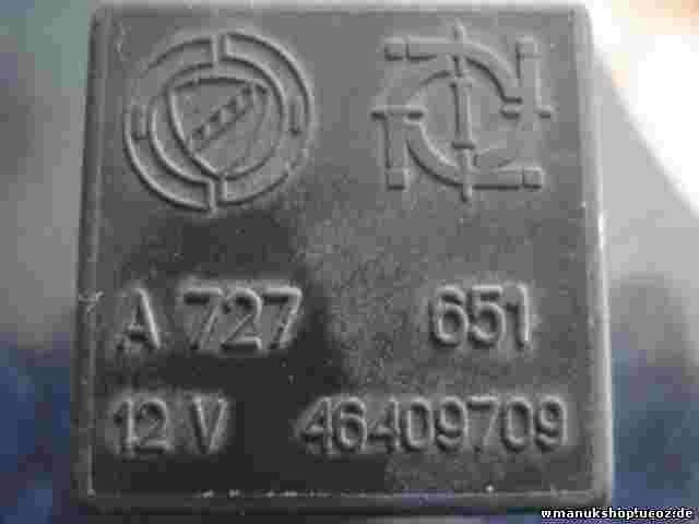 Relè Fiat Ducato Citroen Jumper 46409709 A 727 651