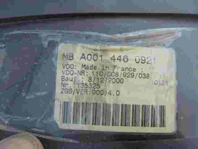 Cuadro de instrumentos Mercedes Sprinter W901 W902 W903 A0014460921 110008929038