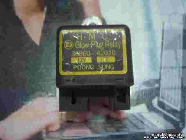 Recocido controlador Glow relé enchufe Hyundai H-1 H100 H1 Starex 3686042020