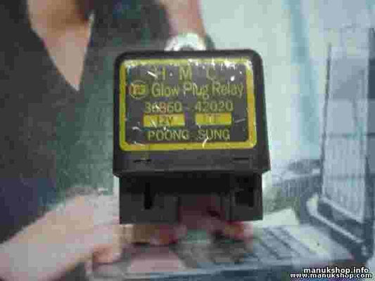 Recocido controlador Glow relé enchufe Hyundai H-1 H100 H1 Starex 3686042020