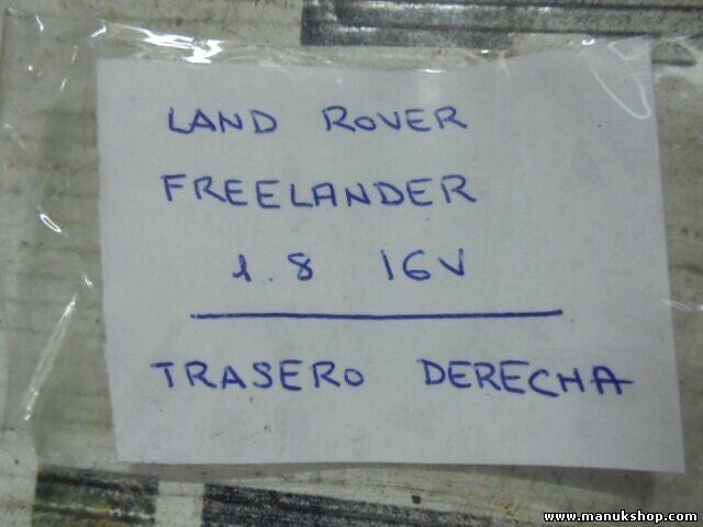 Disco de freno trasero derecho Land Rover Freelander LN 1.8i 16V MAXDIA22549MM