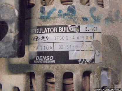 Alternador Kia Sorento 2.5 CRDi DENSO 373004A300 37300-4A300 021319212