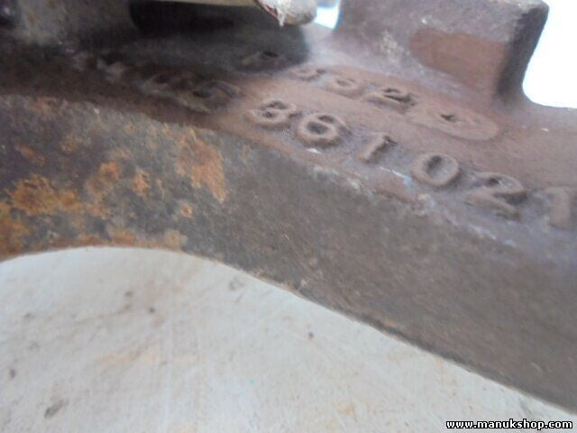 Mangueta buje delantera derecha Mercedes-Benz ML W163 4465361021