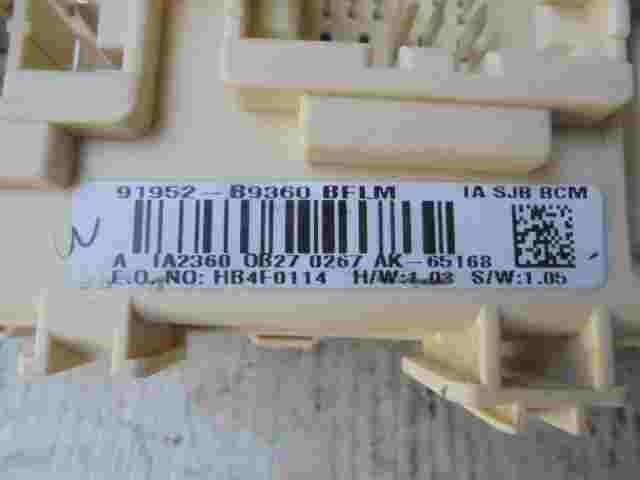 Scatola fusibili Hyundai i10 91952B9360 91952 B9360 BFLM SJB HB4F0114 AK-65168