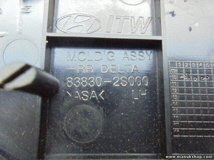 Cubierta de la puerta trasera izquierda Hyundai ix35 1.7 CRDi 1 15 838302S000