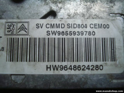 Centralita Peugeot 1007 SID 804 CMMD SID804 5WS40171C-T HW9648624280 SW965593978