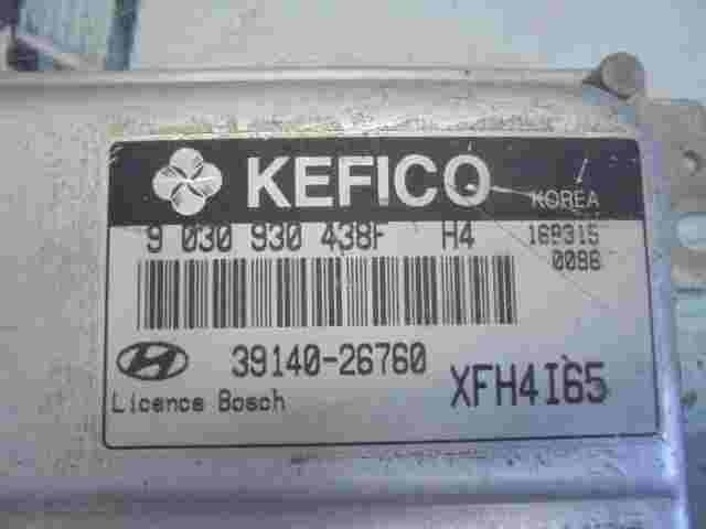 Centralita Hyundai Elantra Kia 3914026760 KEFICO BOSCH 9030930438F XFH4I65