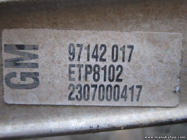 Radiador de intercooler Opel Frontera B 2.2 97142017 ETP8102 2307000417 GM