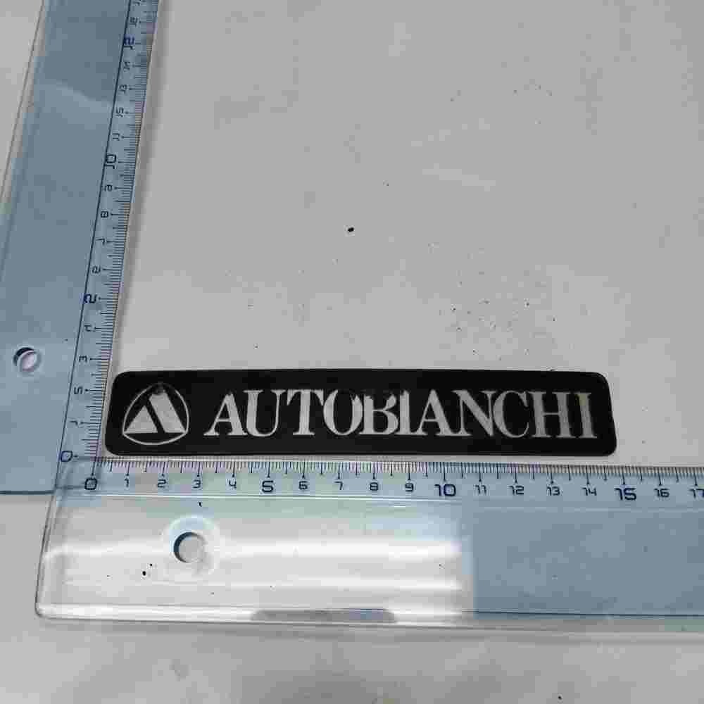 Emblema Autobianchi A112 14,5 cm.