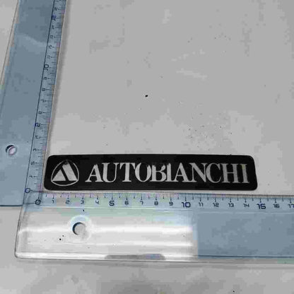 Emblema Autobianchi A112 14,5 cm.