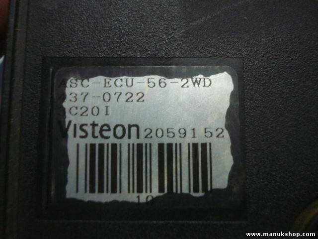 Unidad hidráulica del ABS Mazda 6 GJ6E 437A0 2829 E0261 ASCECU562WD 4370722