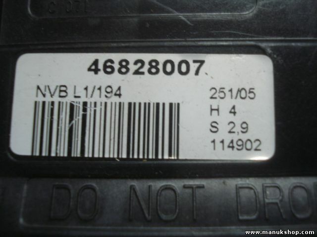 Controller Comfort Fiat Croma 46828007 NVBL1194 NVBL1/194